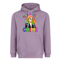 Lavender drag is not a crime Heavyweight Hoodie - Artiststas