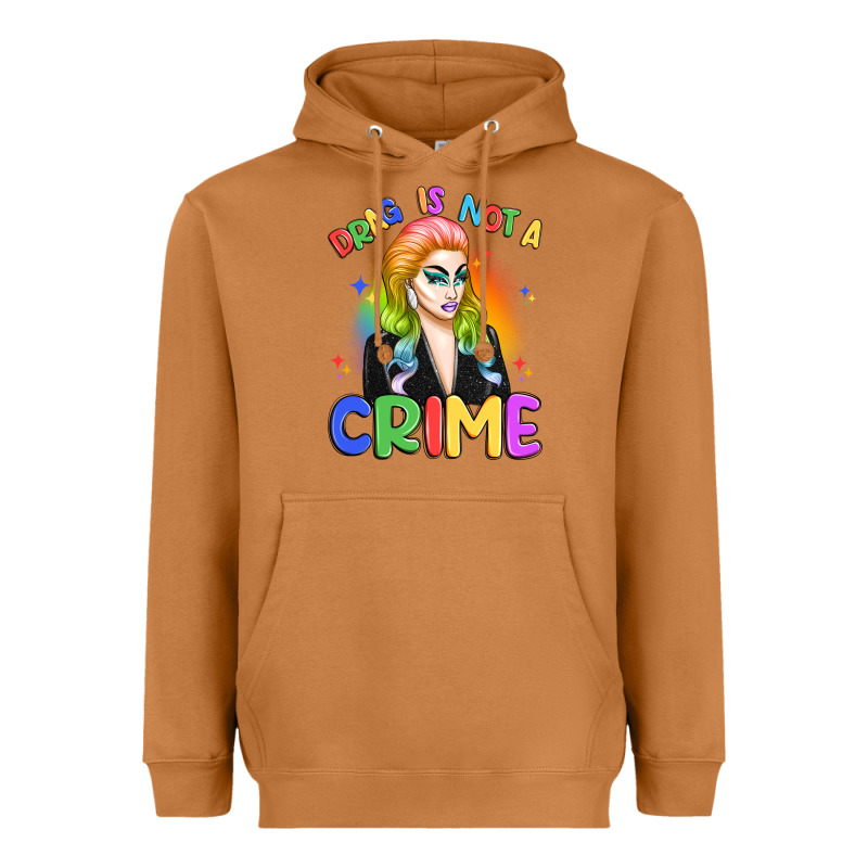 Drag Is Not A Crime Heavyweight Hoodie by Artiststas | Teevron