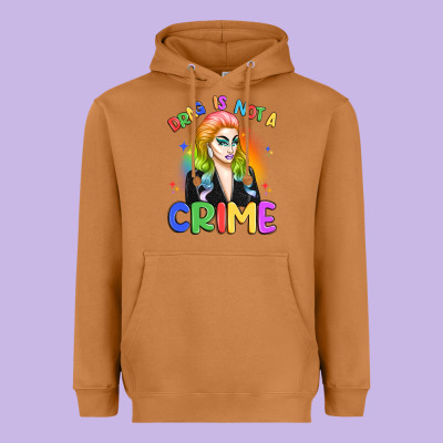 Drag Is Not A Crime Heavyweight Hoodie Designed By Artiststas