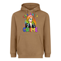 Toasted Coconut drag is not a crime Heavyweight Hoodie - Artiststas