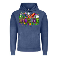 Vintage Denim mardi gras dentist Vintage Hoodie - AdoDesignShop