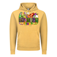 Vintage Mustard mardi gras dentist Vintage Hoodie - AdoDesignShop