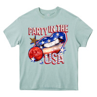 Arona party in the usa billie wilder Heavy Core Tee - texasbilliewilder