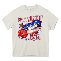 Cream party in the usa billie wilder Heavy Core Tee - texasbilliewilder