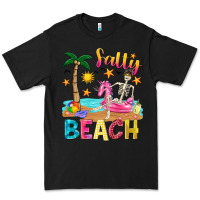 Black salty beach Premium Tee - texasbilliewilder