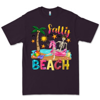 Plum salty beach Premium Tee - texasbilliewilder