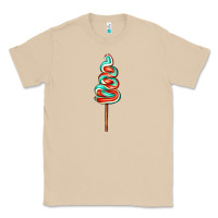 Mushroom bluered lollipop Classic Tee - AdoDesignShop