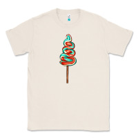 Natural bluered lollipop Classic Tee - AdoDesignShop