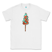 White bluered lollipop Classic Tee - AdoDesignShop