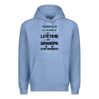Colony Blue I VE BEEN CALLED GRANDPA -may favorite grandpa Premium Hoodie - Bettercallsaul