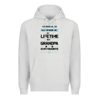 Dove Grey I VE BEEN CALLED GRANDPA -may favorite grandpa Premium Hoodie - Bettercallsaul