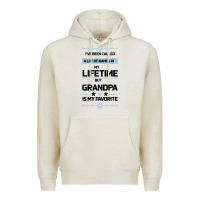 Oatmeal Heather I VE BEEN CALLED GRANDPA -may favorite grandpa Premium Hoodie - Bettercallsaul