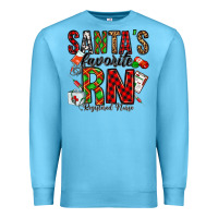 Ocean Blue santa's favorite rn Premium Sweatshirt - Jasminsmagicworld