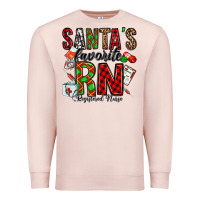 Pale Pink santa's favorite rn Premium Sweatshirt - Jasminsmagicworld