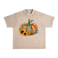 French Oak fall y'all pumpkin Urban Heavy Tee - JahusDesignShop