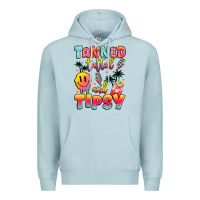 Blue Mist tanned tattled and tipsy Premium Hoodie - JahusDesignShop