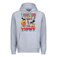 Heather Grey tanned tattled and tipsy Premium Hoodie - JahusDesignShop