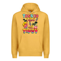 Mustard tanned tattled and tipsy Premium Hoodie - JahusDesignShop