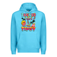 Ocean Blue tanned tattled and tipsy Premium Hoodie - JahusDesignShop