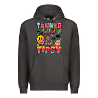 Smoke tanned tattled and tipsy Premium Hoodie - JahusDesignShop