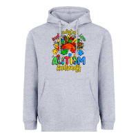 Heather Grey accept understand love autism awareness Heavyweight Hoodie - Artiststas