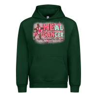 Forest Green heal cancer luke 1 37 Urban Hoodie - CowGirlArtShop