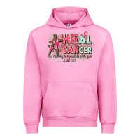 Fuchsia Pink heal cancer luke 1 37 Urban Hoodie - CowGirlArtShop