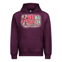 Mauve Wine heal cancer luke 1 37 Urban Hoodie - CowGirlArtShop