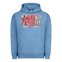 Pigment Pebble Blue heal cancer luke 1 37 Urban Hoodie - CowGirlArtShop
