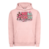 Pigment Salmon heal cancer luke 1 37 Urban Hoodie - CowGirlArtShop