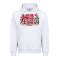 White heal cancer luke 1 37 Urban Hoodie - CowGirlArtShop