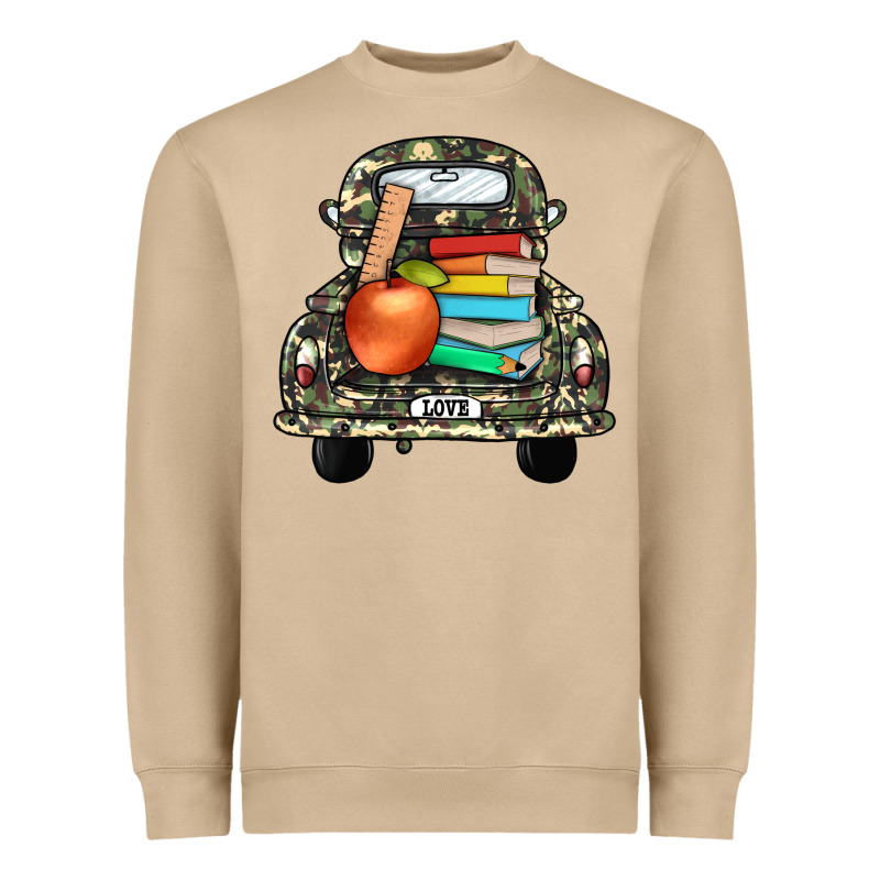 Farm Truck,back To School Heavyweight Sweatshirt by JahusDesignShop | Teevron