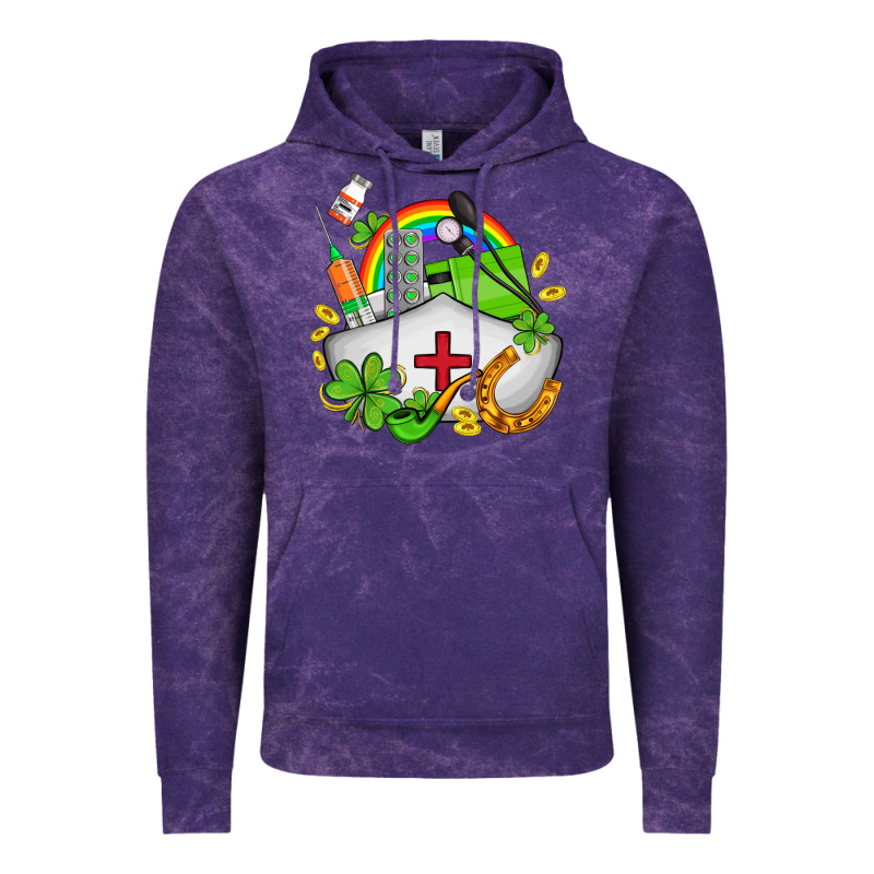 Nurse  St Patricks Vintage Hoodie by AdoDesignShop | Teevron