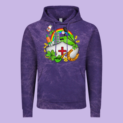 Nurse  St Patricks Vintage Hoodie Designed By Adodesignshop