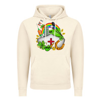 Vintage Artic nurse  st patricks Vintage Hoodie - AdoDesignShop