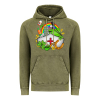 Vintage Olive nurse  st patricks Vintage Hoodie - AdoDesignShop