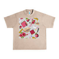 French Oak back to school  seamless pattern Urban Heavy Tee - BundleAndBundleShop
