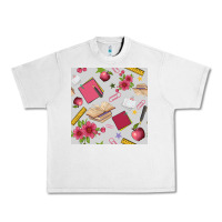Lunar Rock back to school  seamless pattern Urban Heavy Tee - BundleAndBundleShop