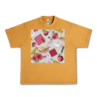 Peanut Butter back to school  seamless pattern Urban Heavy Tee - BundleAndBundleShop