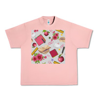 Salmon back to school  seamless pattern Urban Heavy Tee - BundleAndBundleShop