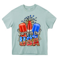 Arona party in the usa popsicles billie wilder Heavy Core Tee - texasbilliewilder