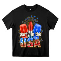 Black party in the usa popsicles billie wilder Heavy Core Tee - texasbilliewilder