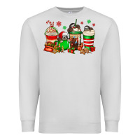 Dove Grey christmas sloth coffee cups Premium Sweatshirt - Jasminsmagicworld
