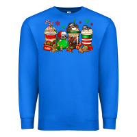 True Royal christmas sloth coffee cups Premium Sweatshirt - Jasminsmagicworld