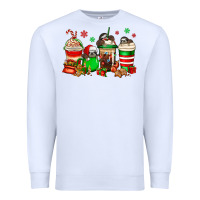White christmas sloth coffee cups Premium Sweatshirt - Jasminsmagicworld