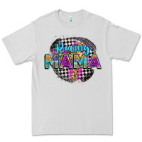 Dove Grey racing mama Premium Tee - Zillion Design Studio