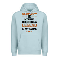 Blue Mist Grandaddy Is My Name Becoming A Legend Is My Game Premium Hoodie - Bettercallsaul