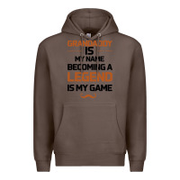 Coffee Grandaddy Is My Name Becoming A Legend Is My Game Premium Hoodie - Bettercallsaul