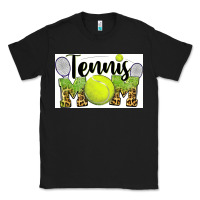 Black tennis mom Classic Tee - BarkalooDesign
