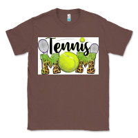 Chestnut tennis mom Classic Tee - BarkalooDesign